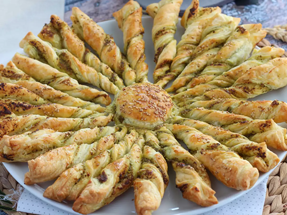 Butterdejssol med pesto - foto 4