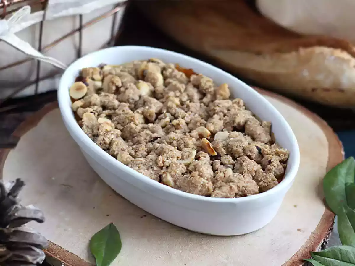 Butternut crumble med hasselnødder - foto 3