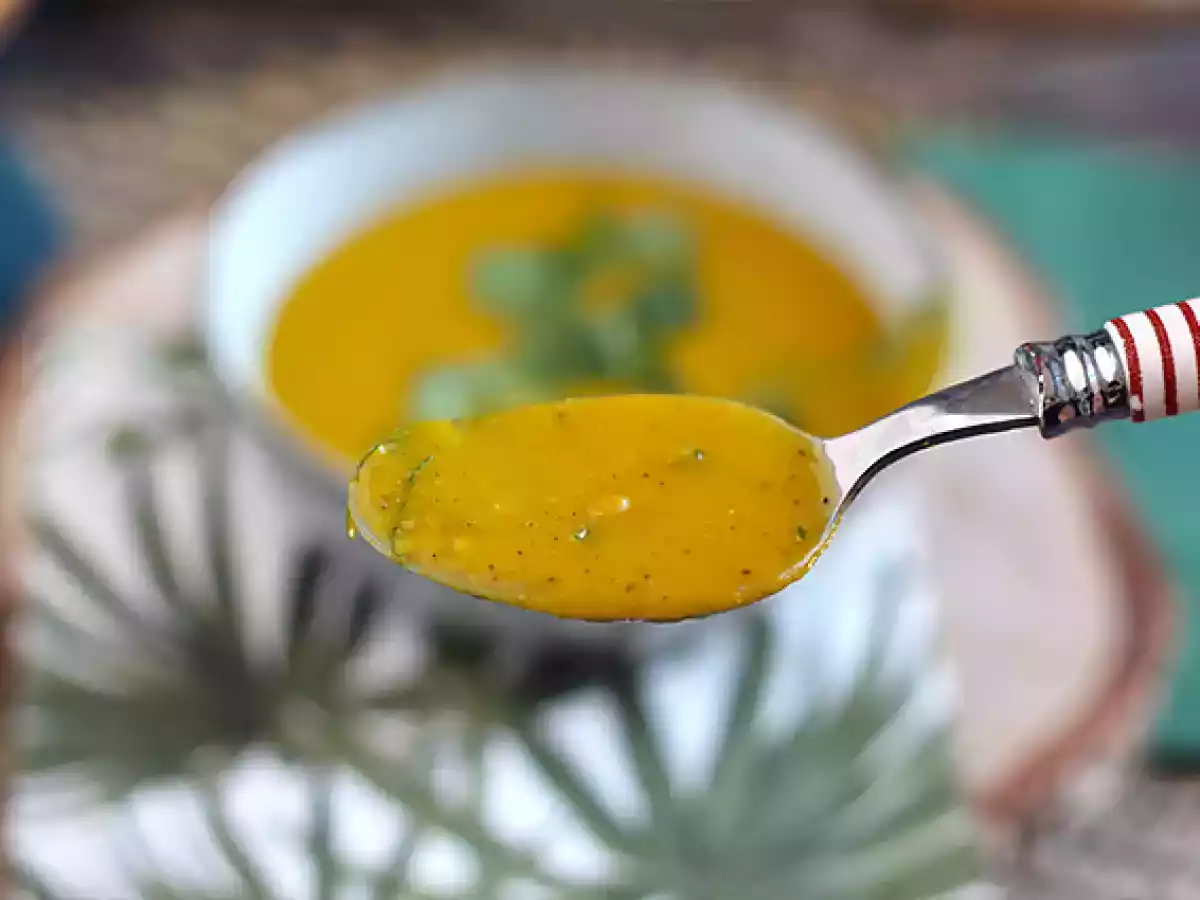 Butternut- og korallinsesuppe - foto 2