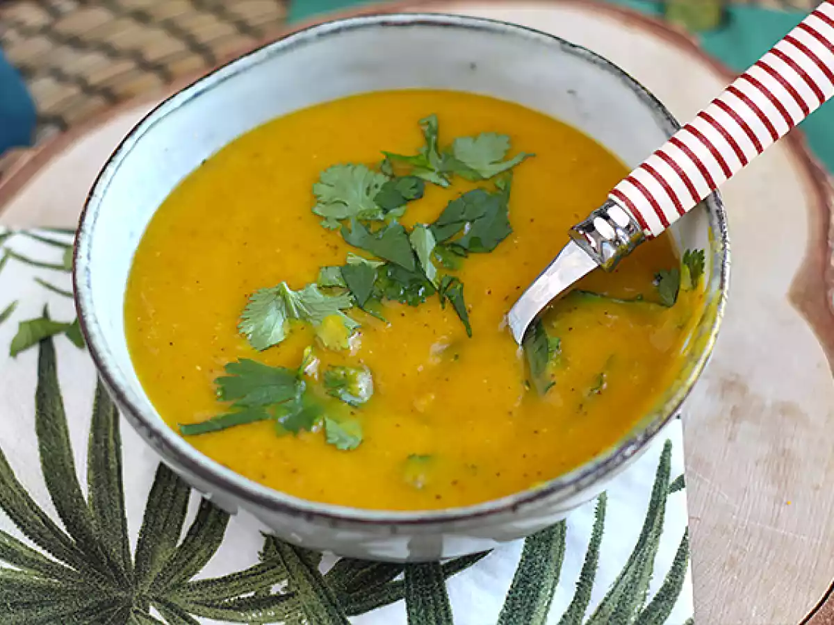 Butternut- og korallinsesuppe - foto 4