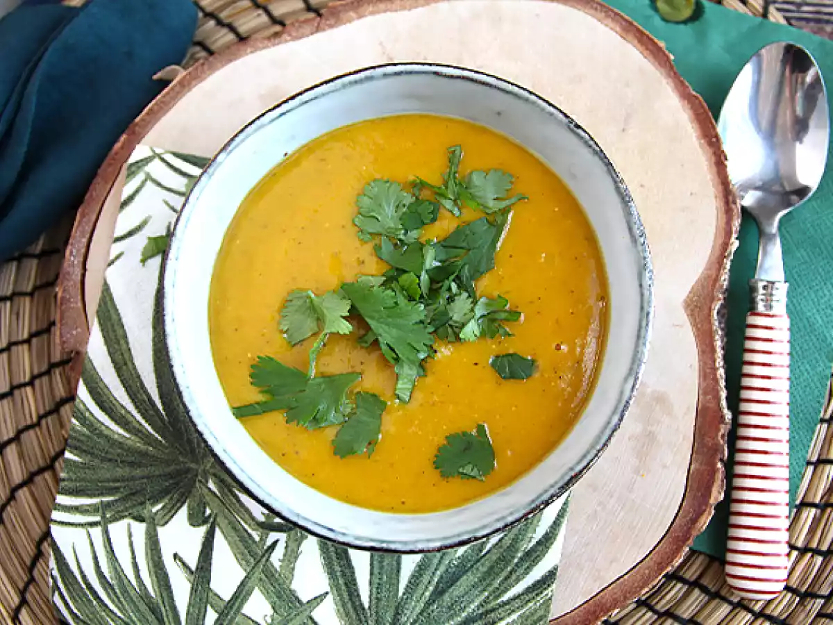 Butternut- og korallinsesuppe - foto 5