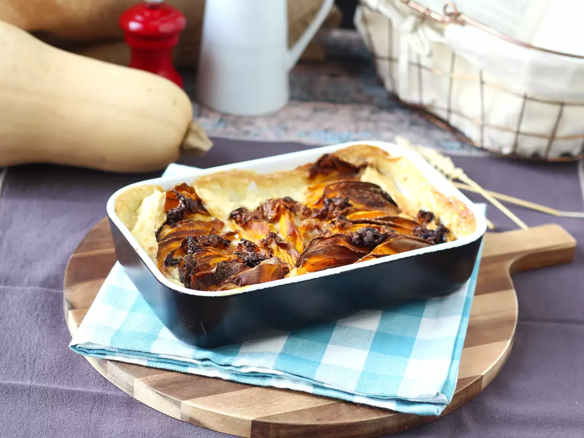 Butternutgratin i airfryer à la dauphinois - foto 5