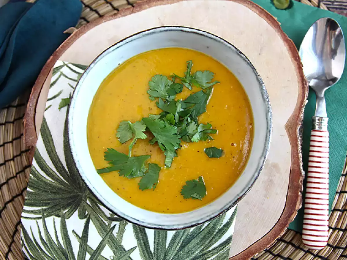 Butternutsuppe med røde linser - foto 5