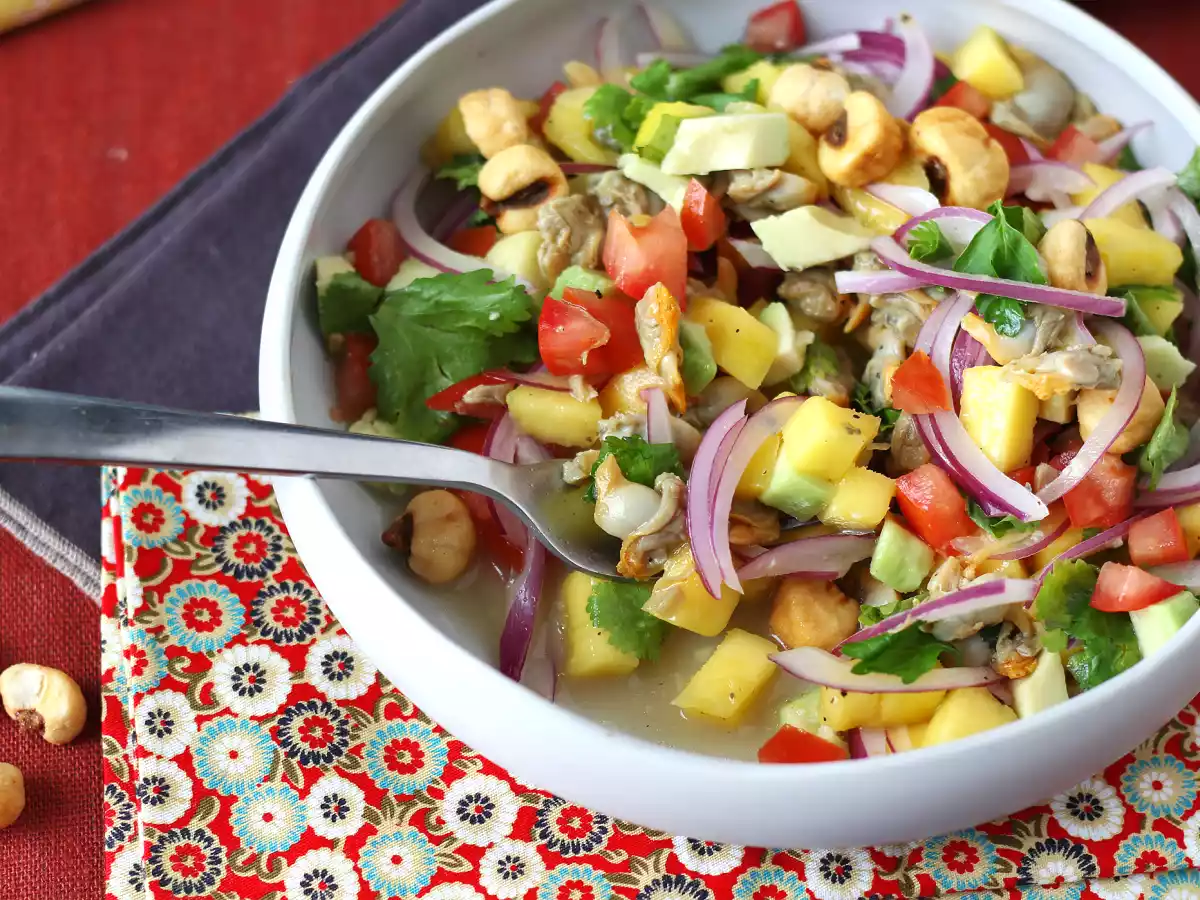 Ceviche med hjertemuslinger på dåse - foto 2