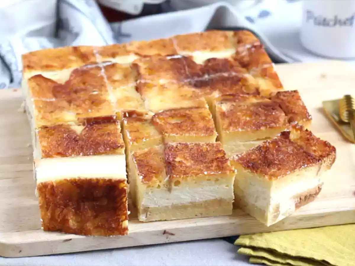 Cheesecake og fransk toast cheesecake bars (fransk toast cheesecake bars) - foto 2