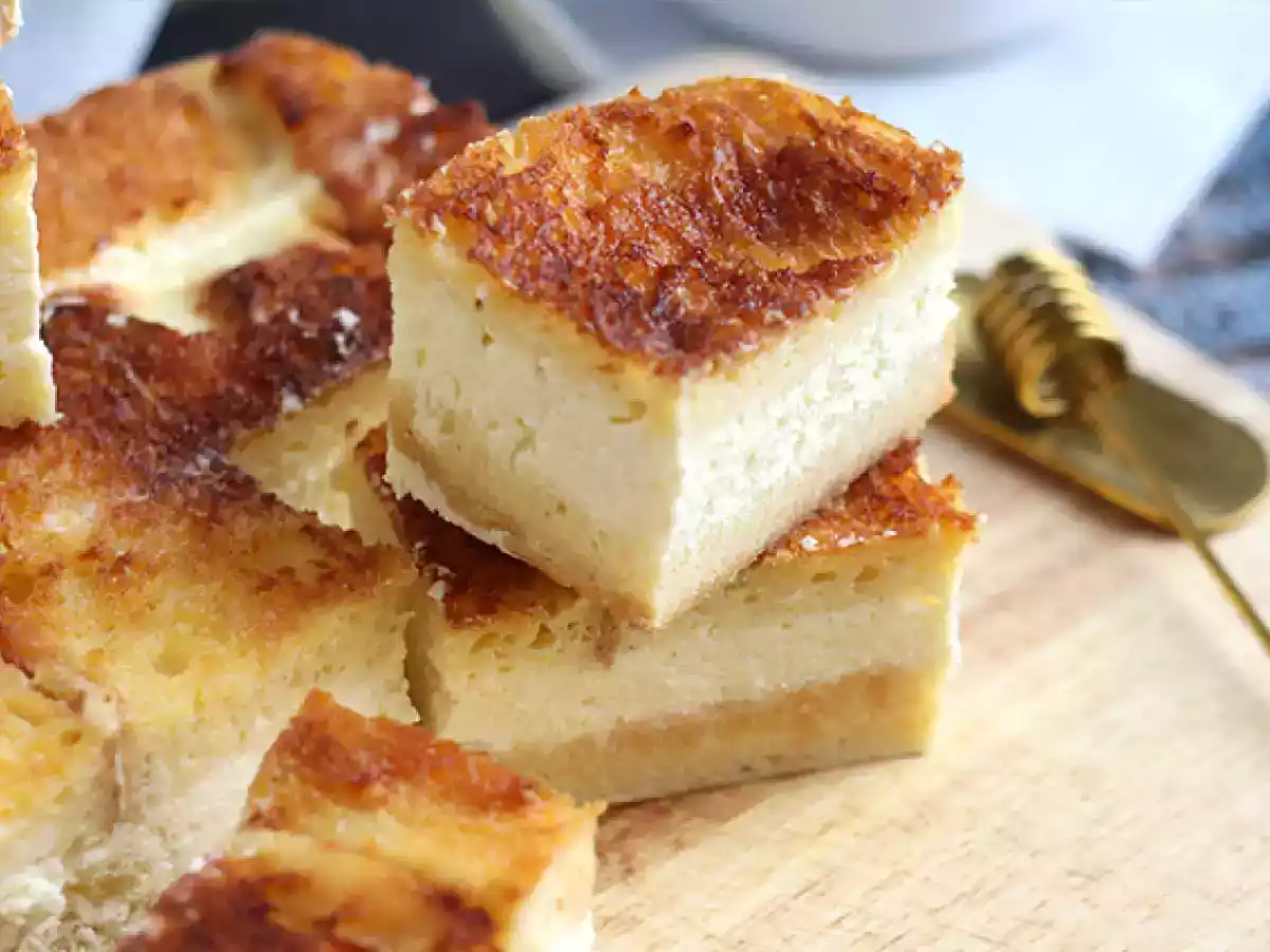 Cheesecake og fransk toast cheesecake bars (fransk toast cheesecake bars) - foto 4