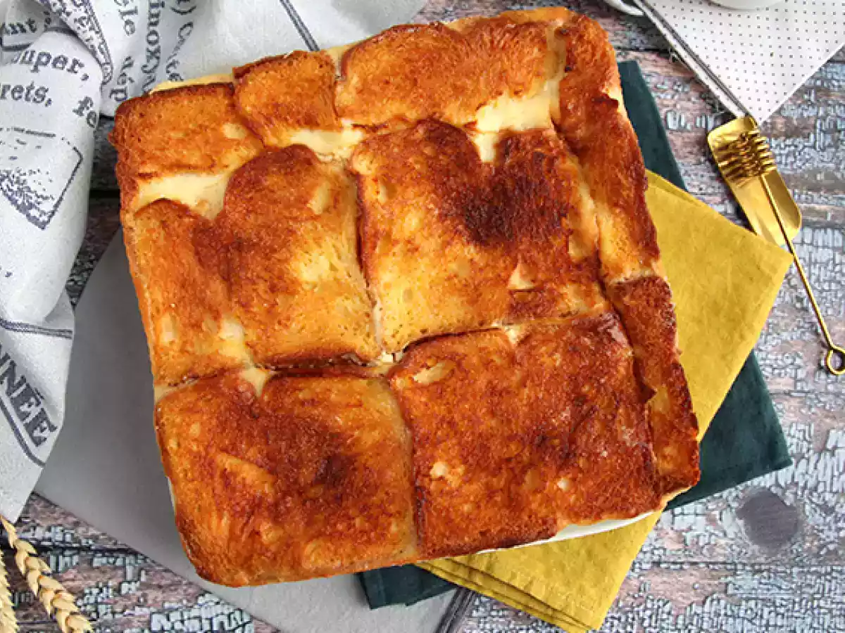 Cheesecake og fransk toast cheesecake bars (fransk toast cheesecake bars) - foto 6