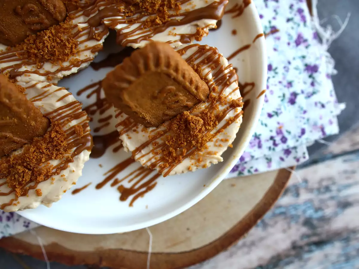 Cheesecakes uden bagning med speculooskiks - foto 4