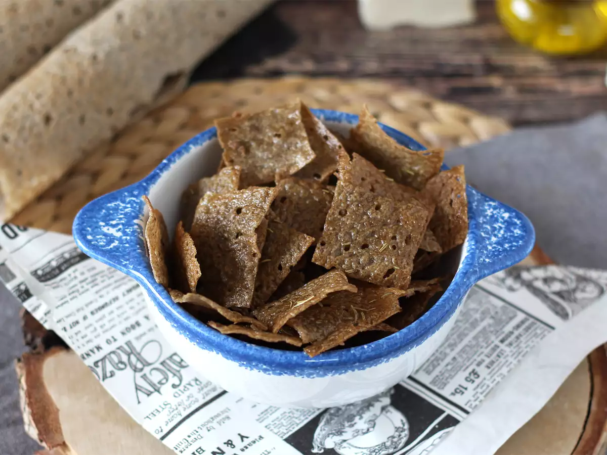 Chips af boghvedegaletter – perfekte til aperitiffen! - foto 2