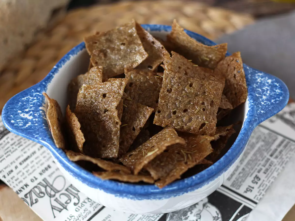 Chips af boghvedegaletter – perfekte til aperitiffen! - foto 3