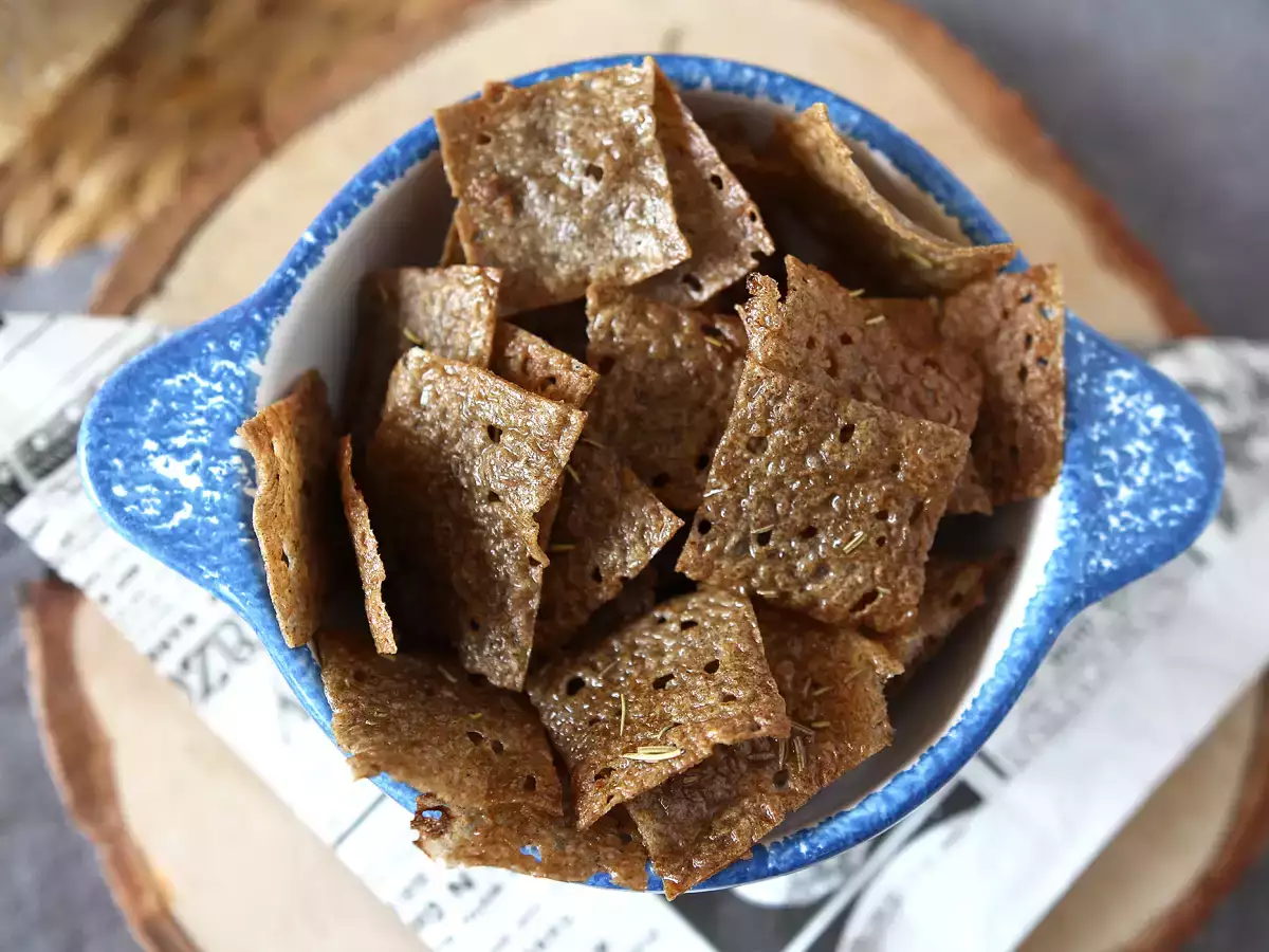 Chips af boghvedegaletter – perfekte til aperitiffen! - foto 4