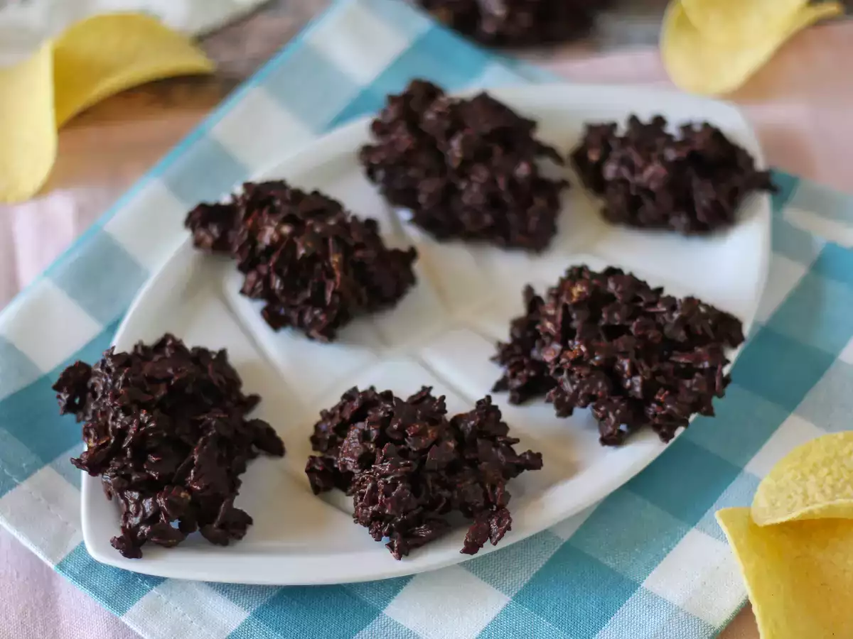 Chokolade Pringles i sandroser - foto 2