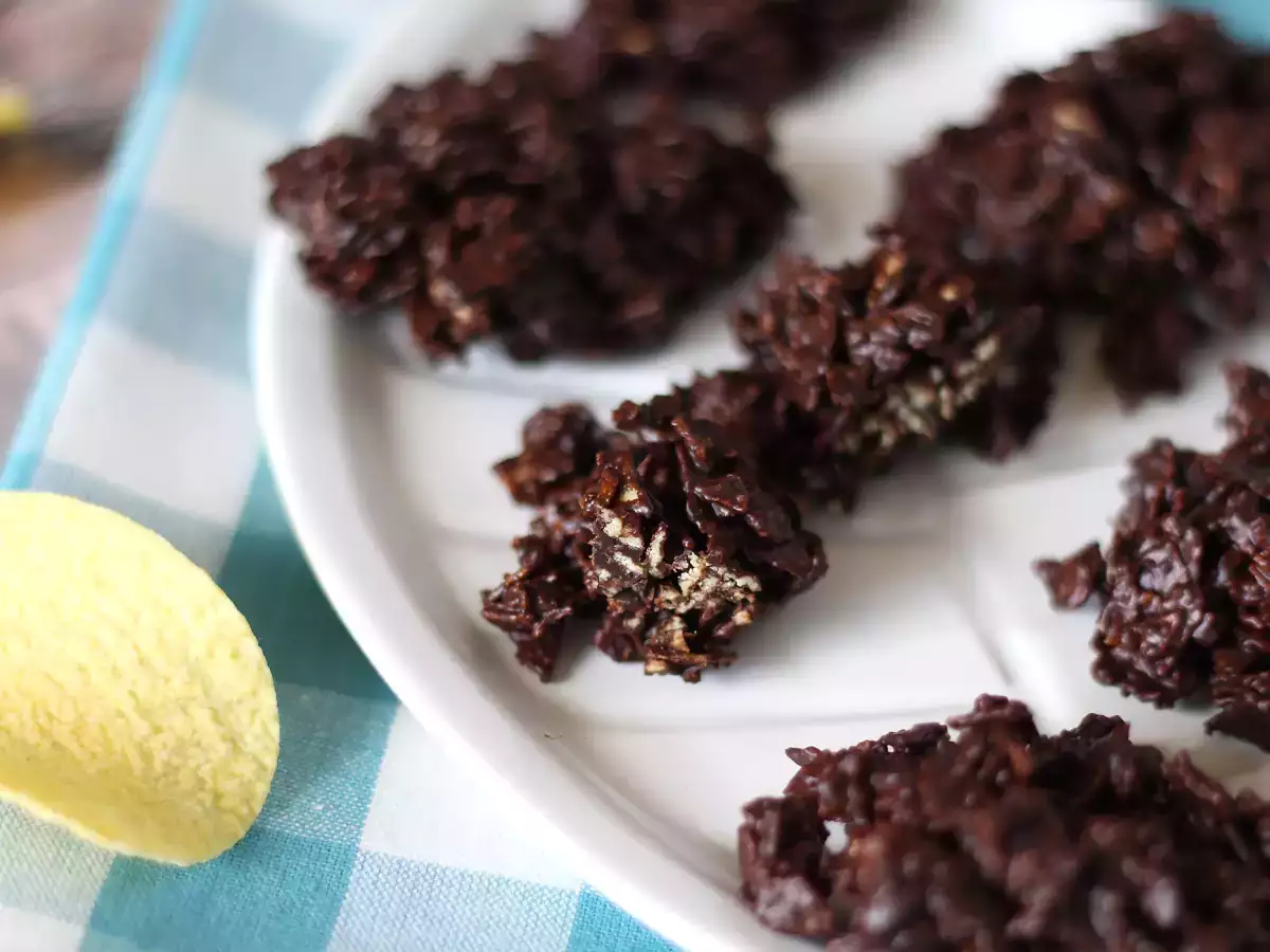 Chokolade Pringles i sandroser - foto 4