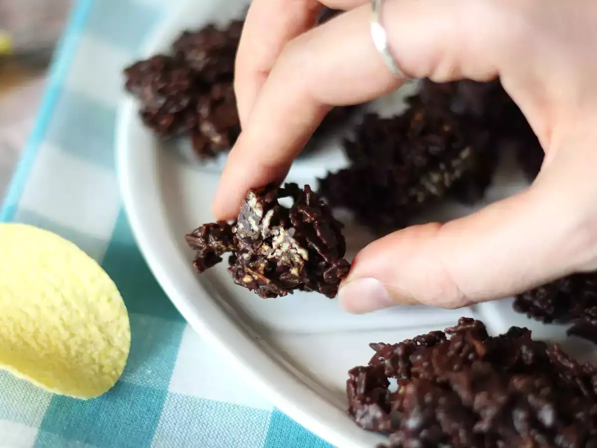 Chokolade Pringles i sandroser - foto 5