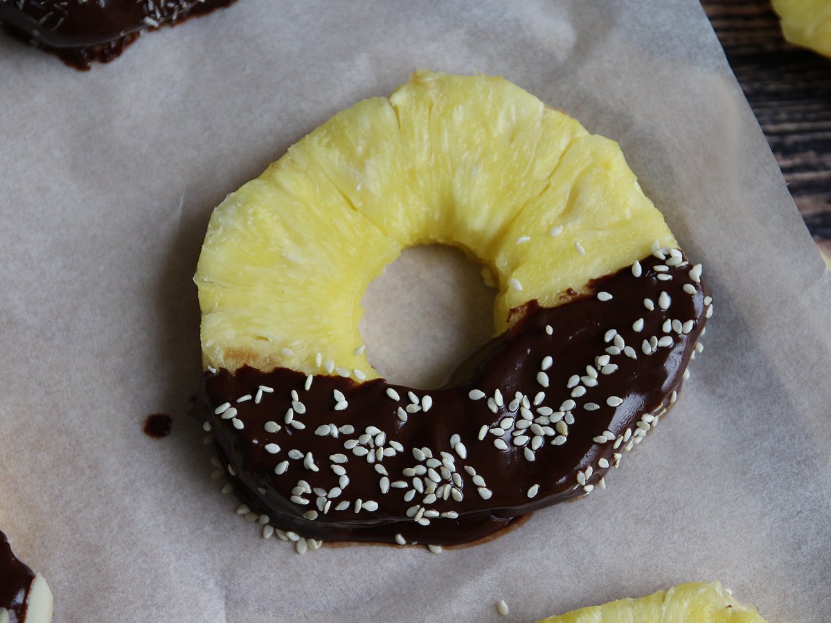 Chokoladeananas: den perfekte dessert at lave med børn - foto 3