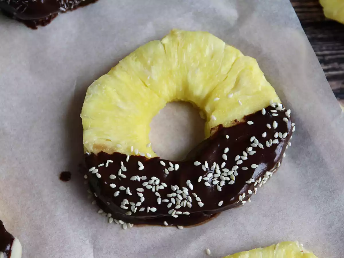 Chokoladeananas: den perfekte dessert at lave med børn - foto 3