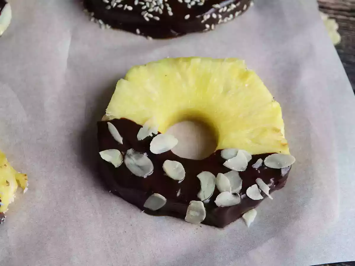 Chokoladeananas: den perfekte dessert at lave med børn - foto 4