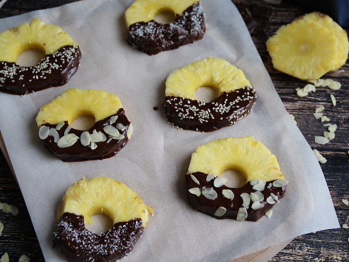 Chokoladeananas: den perfekte dessert at lave med børn - foto 5