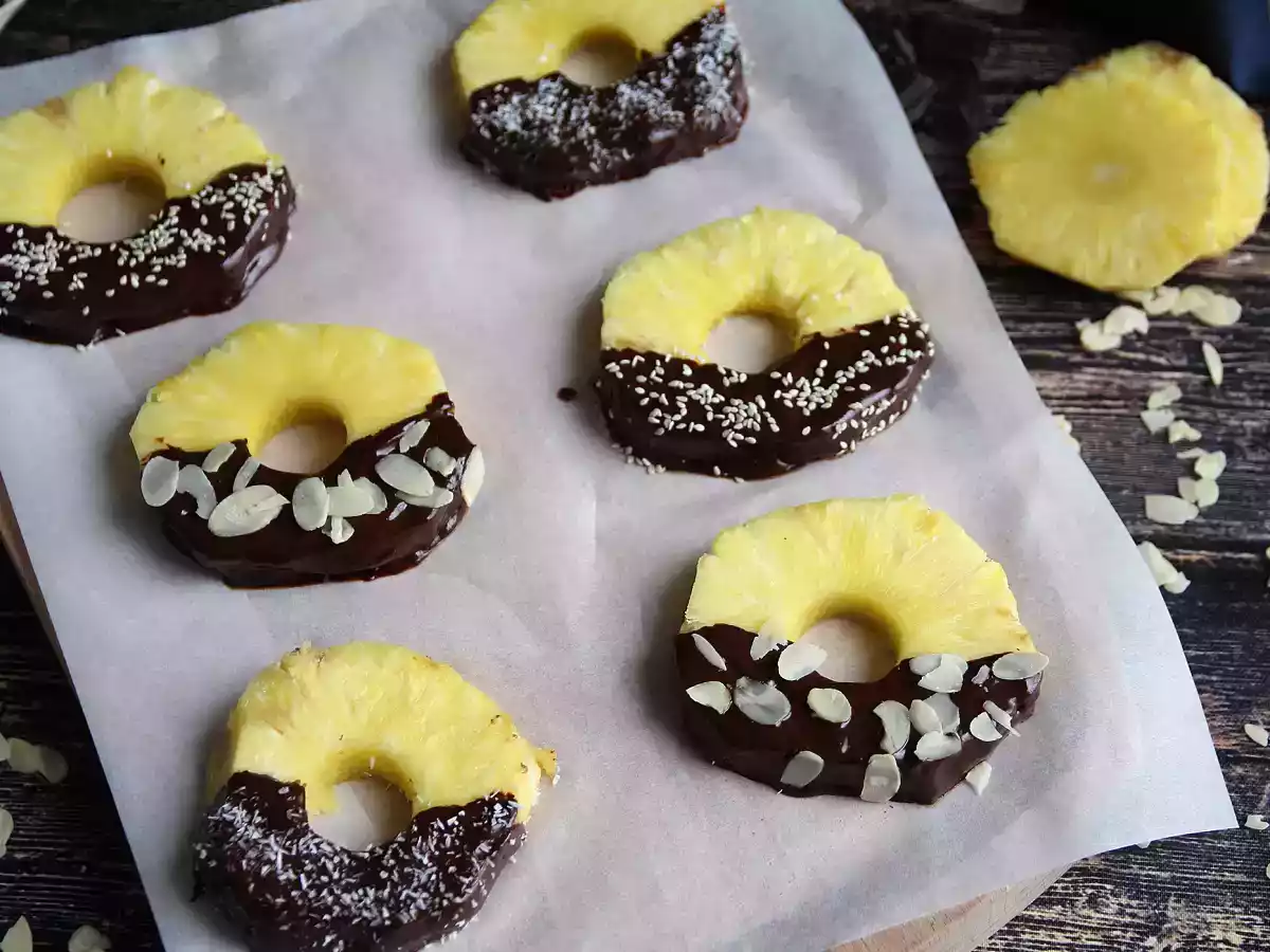 Chokoladeananas: den perfekte dessert at lave med børn - foto 5