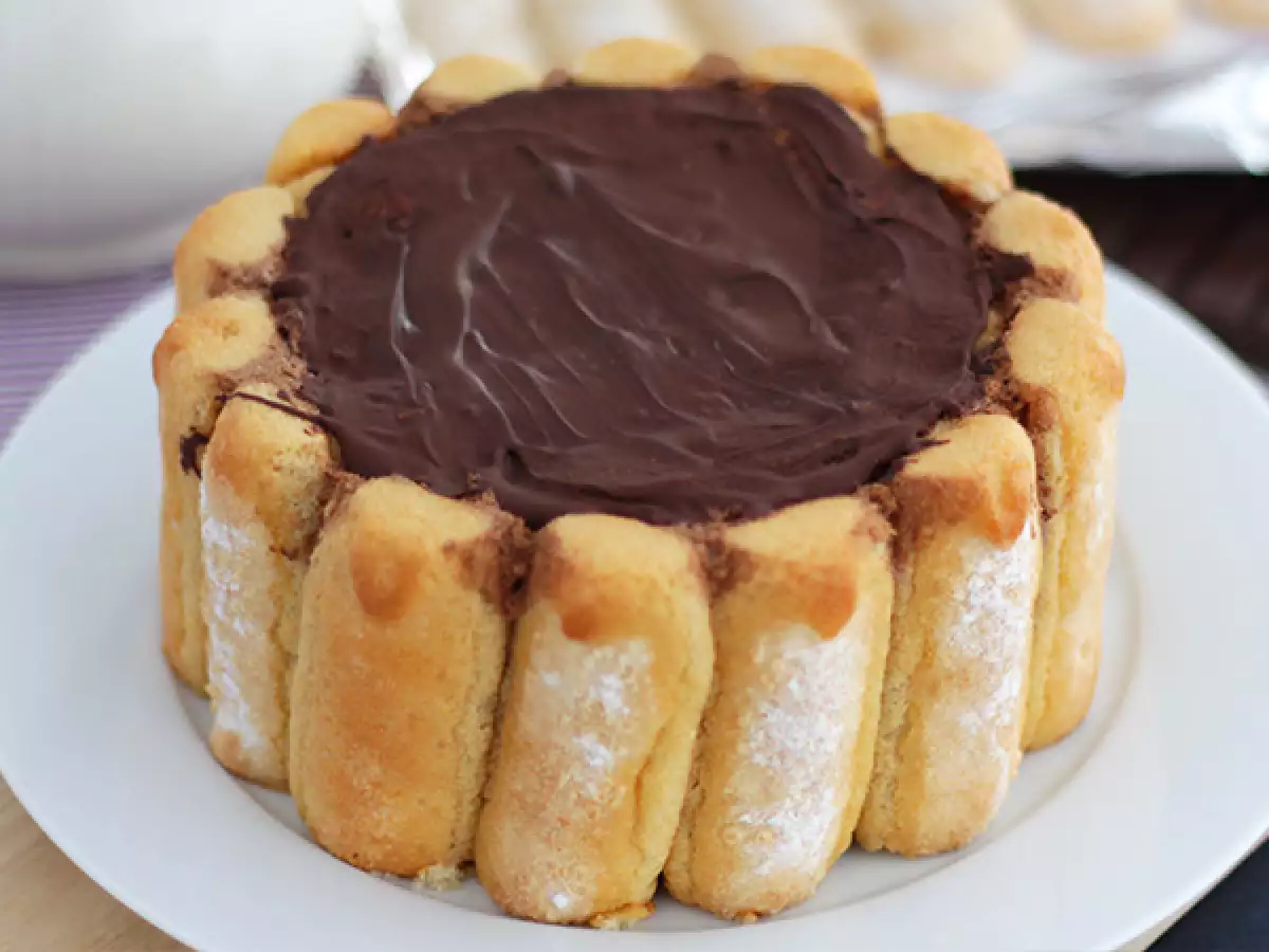 Chokoladecharlotte