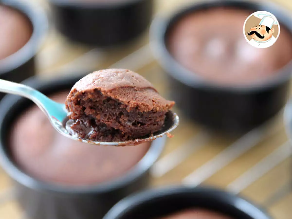 Chokoladefondant med ultraflydende midte – trin for trin - foto 4