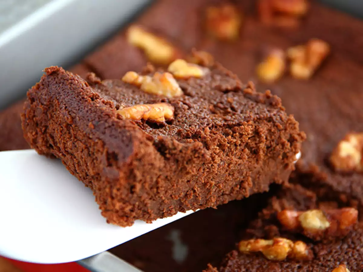 Chokoladekage uden smør – saftig brownie med squash - foto 3