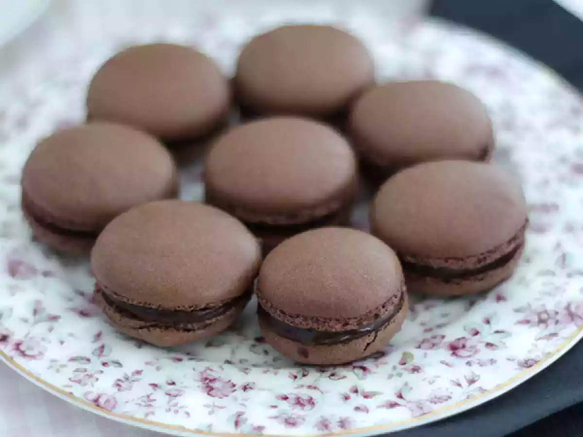 Chokolademakroner, opskrift og tips - foto 4
