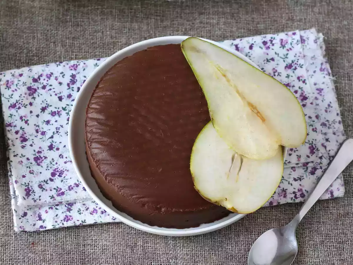 Chokoladepærefudge, en supernem dessert at lave med kun 2 ingredienser! - foto 6