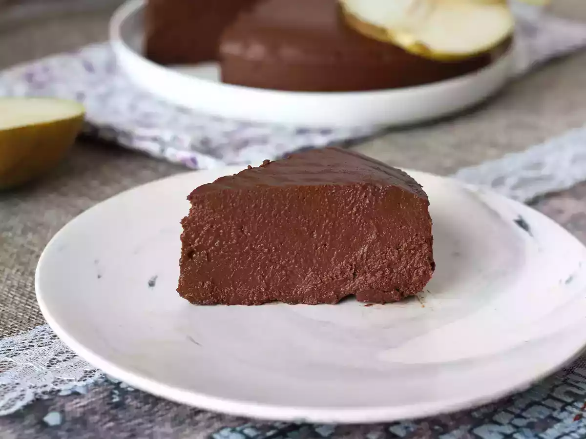 Chokoladepærefudge, en supernem dessert at lave med kun 2 ingredienser! - foto 7
