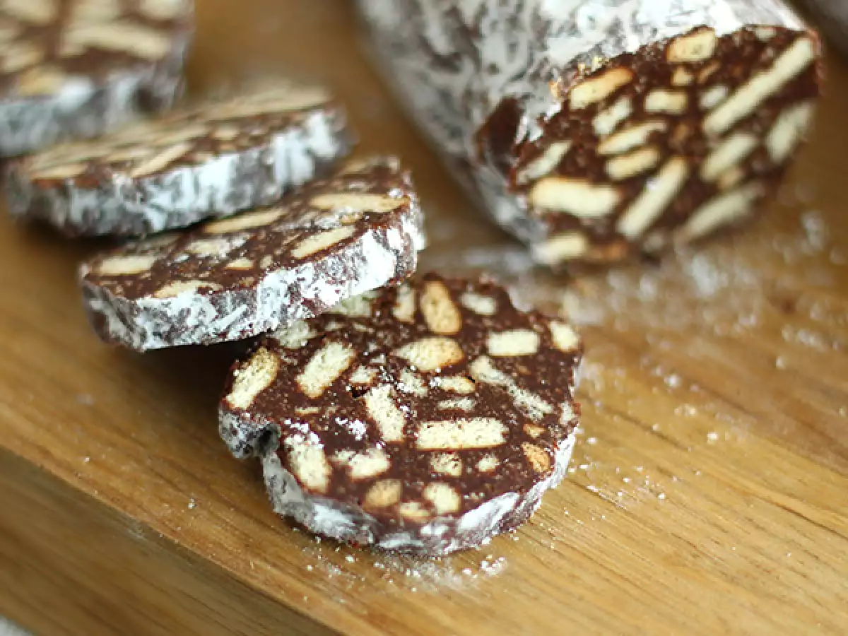 Chokoladesalami - foto 2
