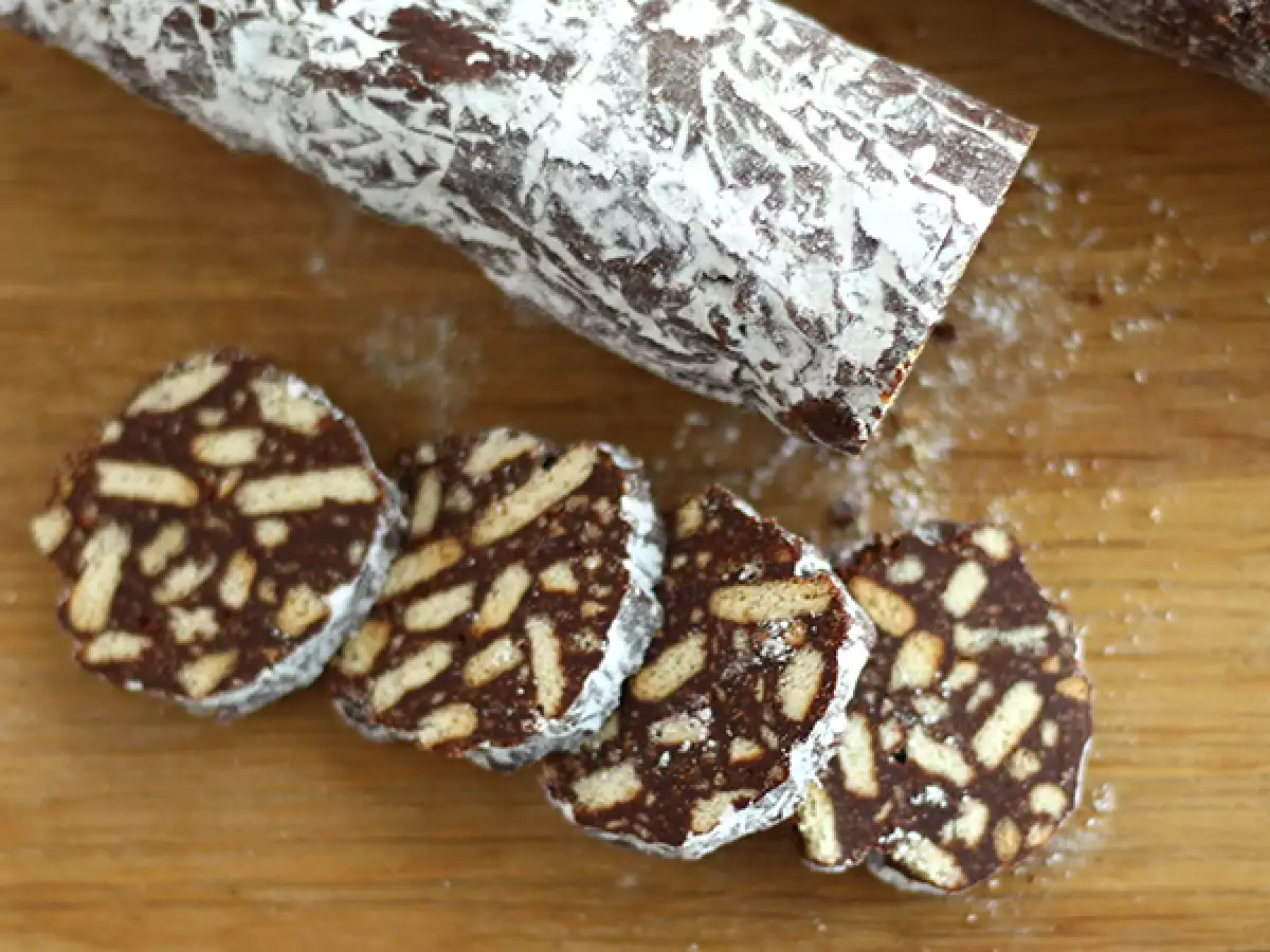 Chokoladesalami - foto 3