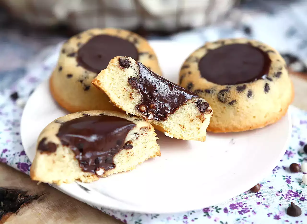 Chokoladetigerkager - sprød ganache