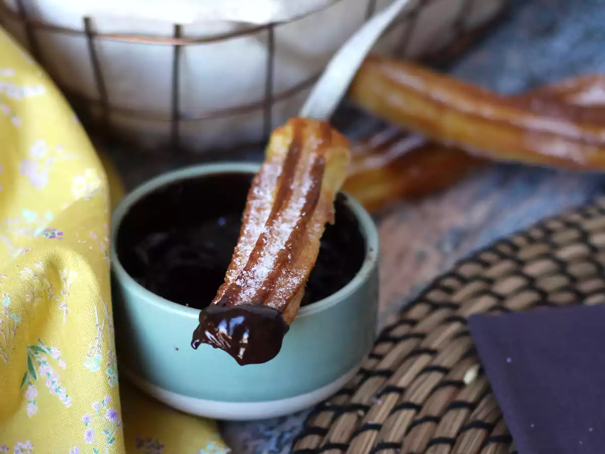 Churros tilberedt i Air Fryer - foto 3