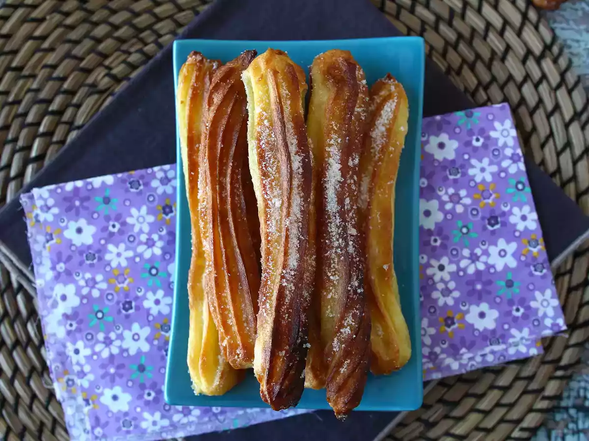Churros tilberedt i Air Fryer - foto 6
