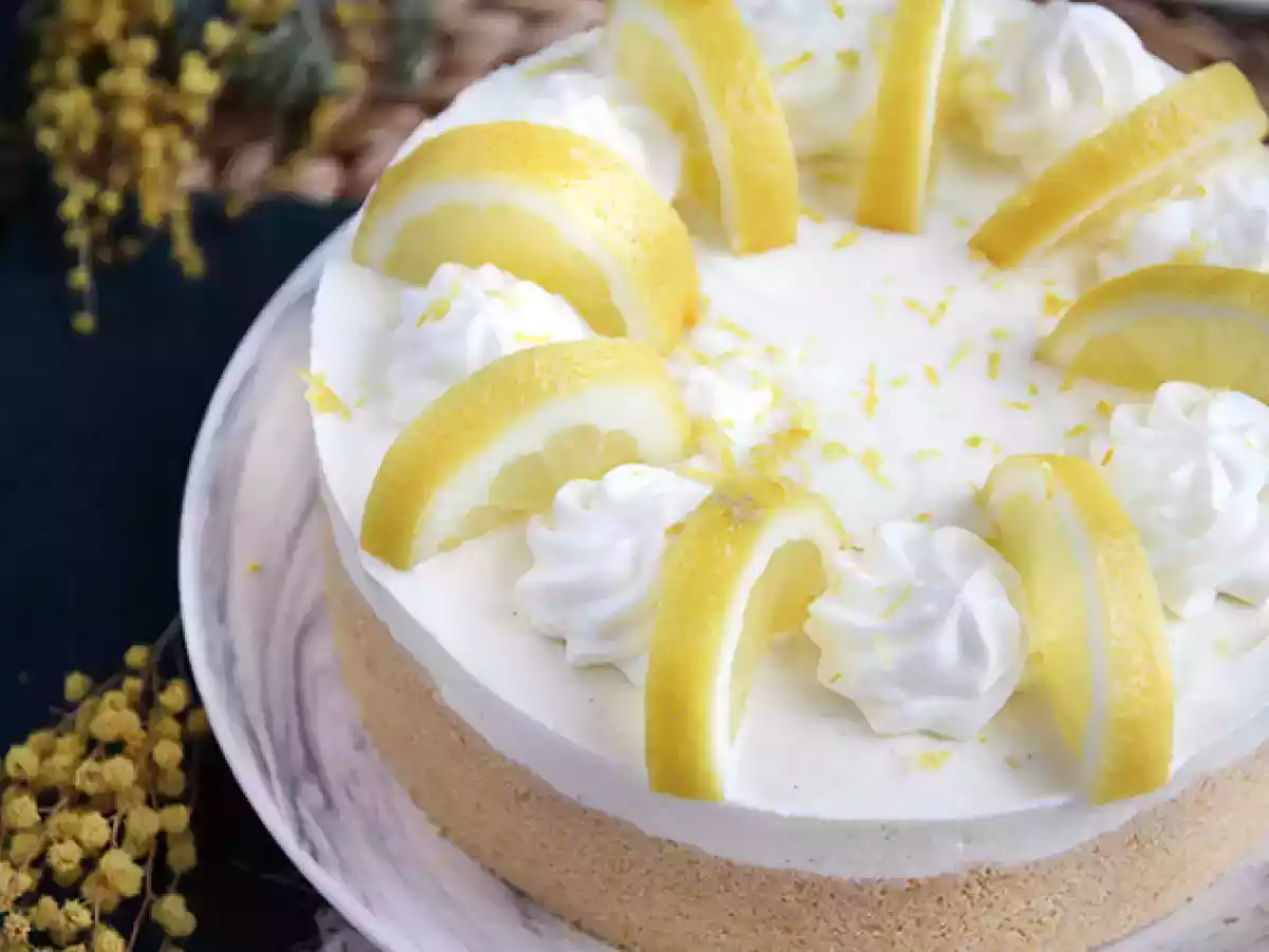 Citron-cheesecake uden bagning - foto 2