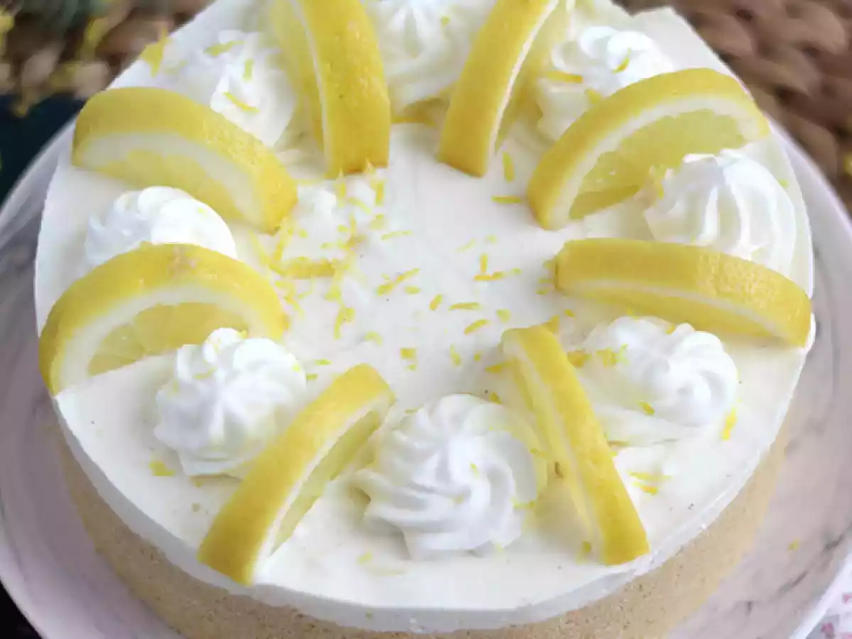 Citron-cheesecake uden bagning - foto 5