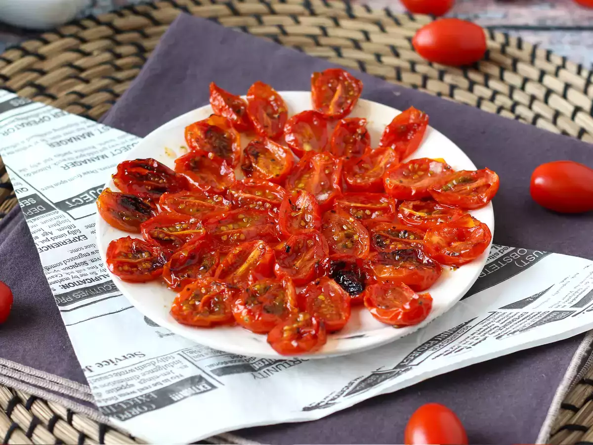 Confit-cherrytomater i airfryer - foto 2
