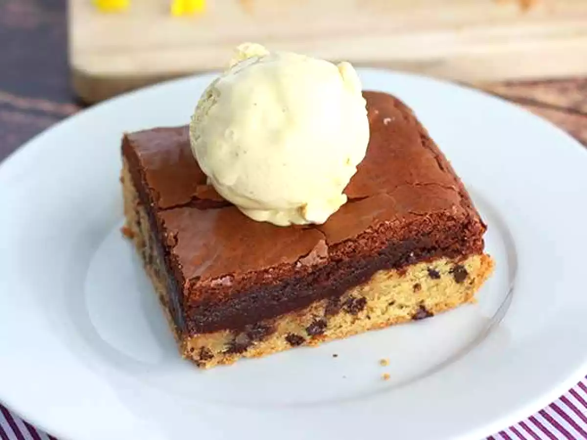 Cookie- og browniekage perfekt til en snack! - foto 4
