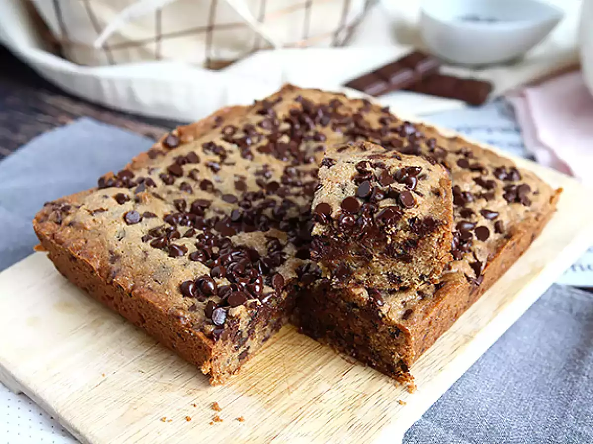 Cookiekage med chokoladestykker - foto 3