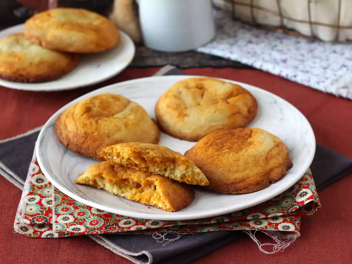 Cookies med gochujang, søde, salte og krydrede kiks!