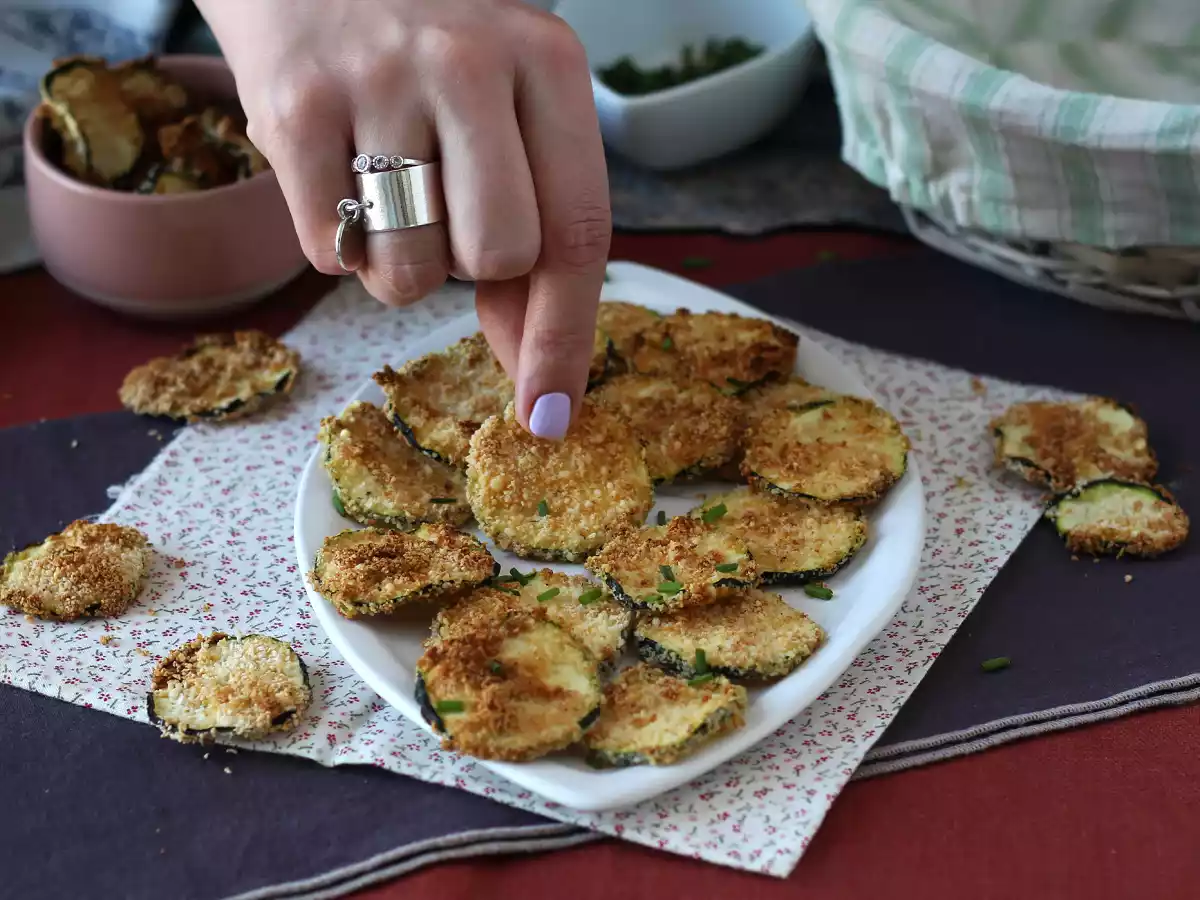 Courgette-chips med Air Fryer - foto 3