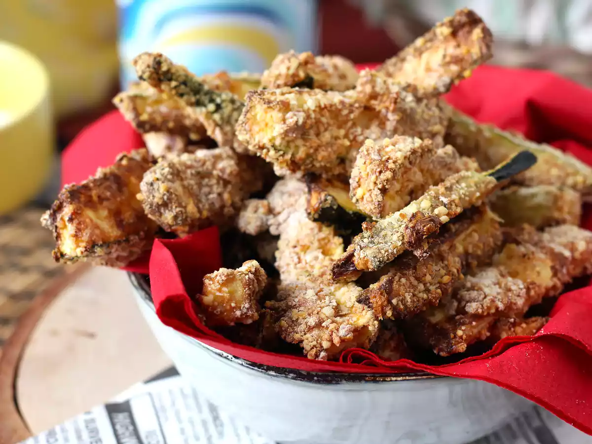 Courgette-fritter med Air fryer - foto 2