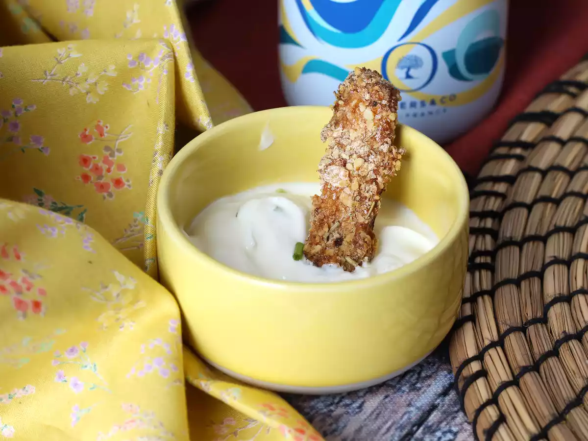 Courgette-fritter med Air fryer - foto 3