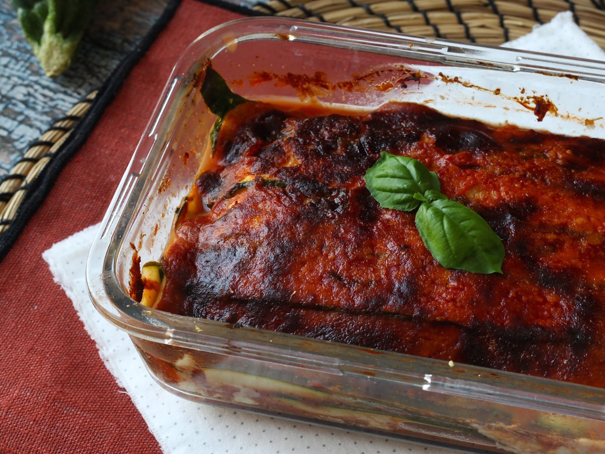 Courgette parmigiana i air fryer: hurtig, let og sprød