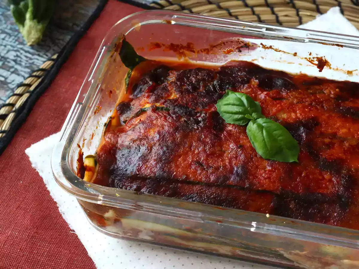 Courgette parmigiana i air fryer: hurtig, let og sprød