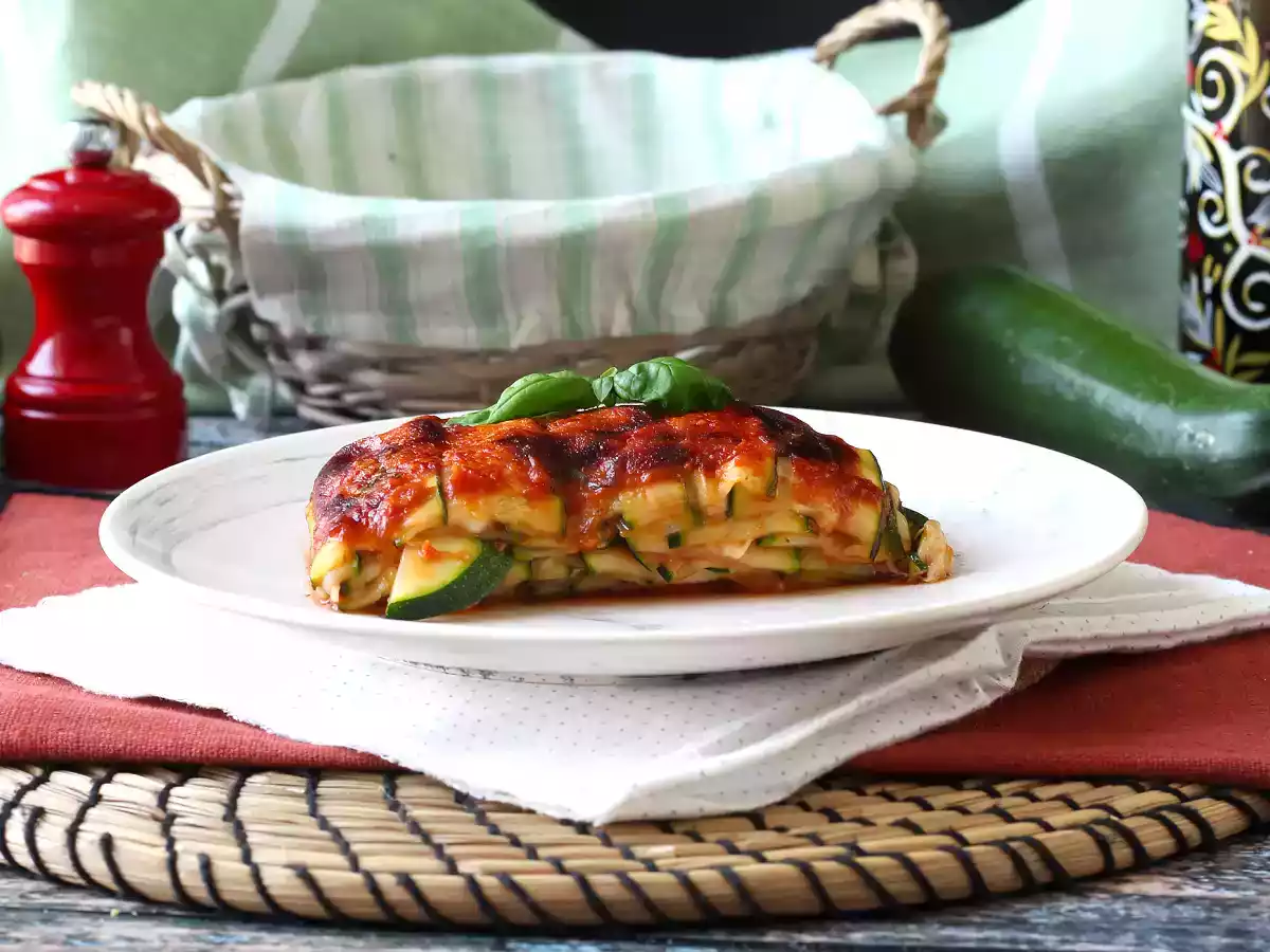 Courgette parmigiana i air fryer: hurtig, let og sprød - foto 2
