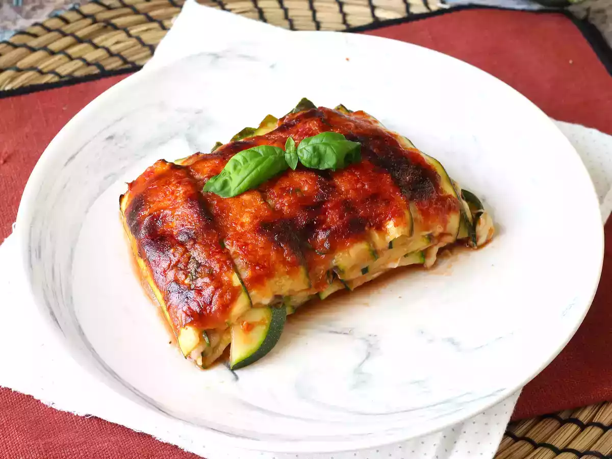 Courgette parmigiana i air fryer: hurtig, let og sprød - foto 4