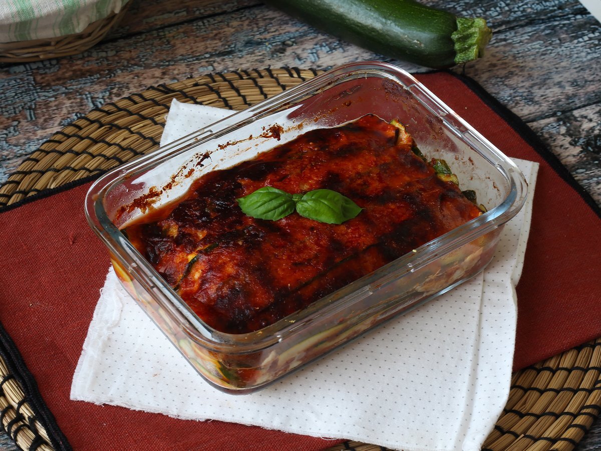 Courgette parmigiana i air fryer: hurtig, let og sprød - foto 6
