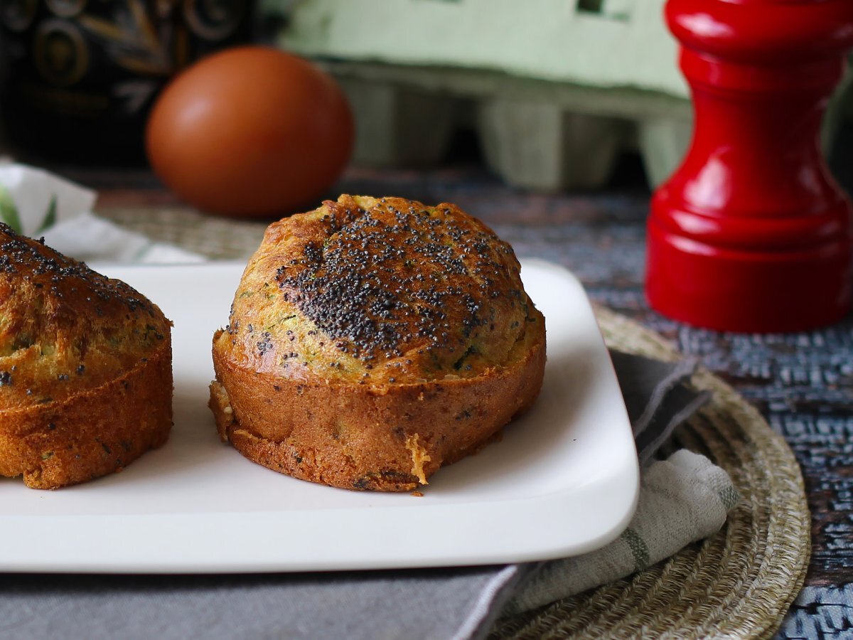Courgettemuffins i frituregryde: den lette og luftige opskrift - foto 4