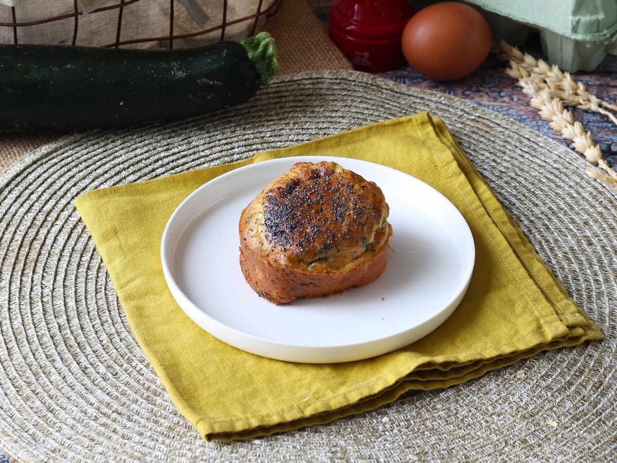 Courgettemuffins i frituregryde: den lette og luftige opskrift - foto 5